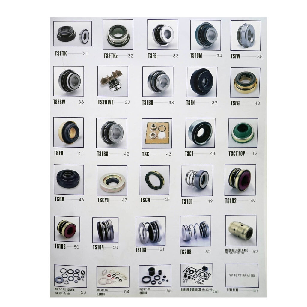 Retenes para bombas de agua